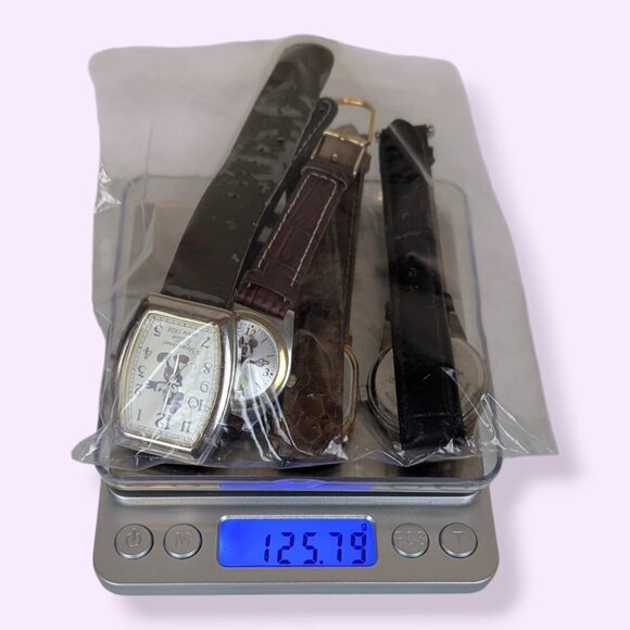 Set of 5 Mickey Mouse Disney Watches - As Is - Picture 7 of 7